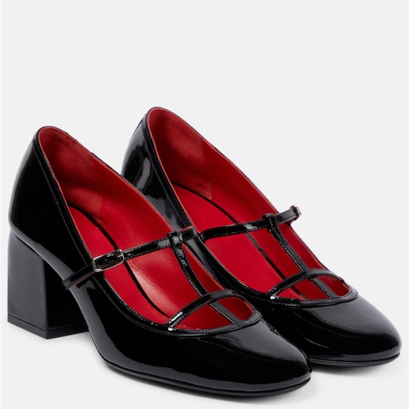 Khaite Fawn Patent Leather Pumps - Picture 4 of 8